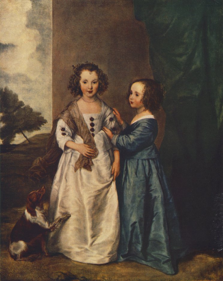 Portrait of Philadelphia and Elisabeth Cary fg